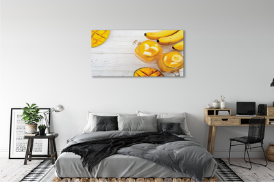 Foto quadro su tela Cocktail di banana mango