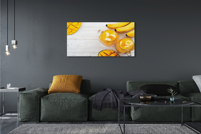 Foto quadro su tela Cocktail di banana mango