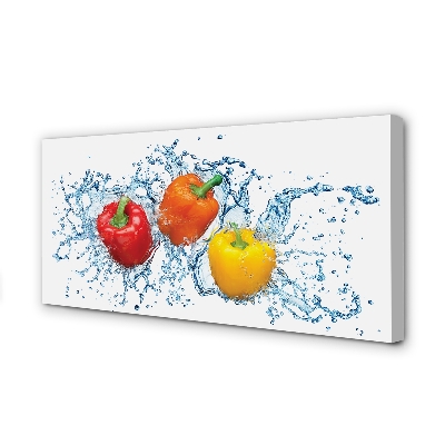 Quadro su tela Paprika Water