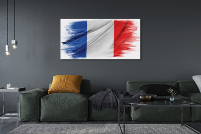 Quadro su tela Flag della Francia