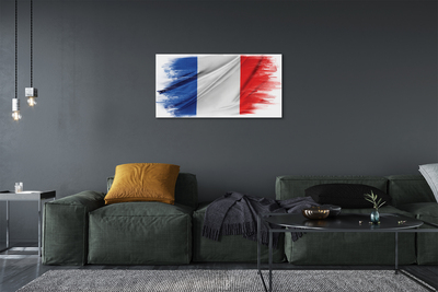 Quadro su tela Flag della Francia