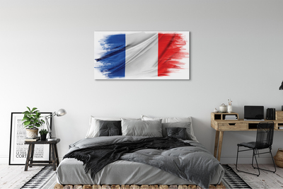 Quadro su tela Flag della Francia