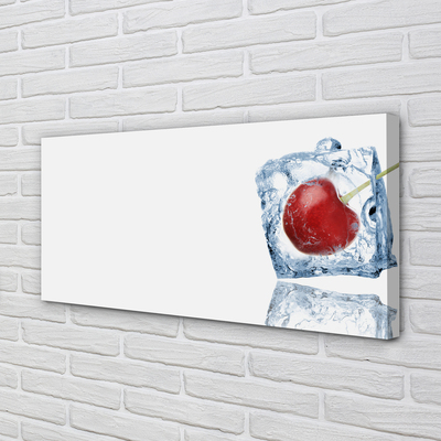 Quadro su tela Cherry Ice Cube