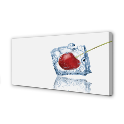 Quadro su tela Cherry Ice Cube