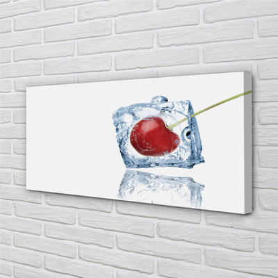 Quadro su tela Cherry Ice Cube