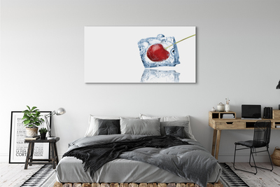 Quadro su tela Cherry Ice Cube