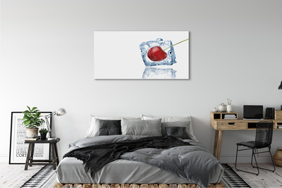 Quadro su tela Cherry Ice Cube