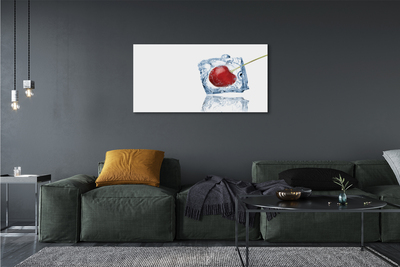 Quadro su tela Cherry Ice Cube