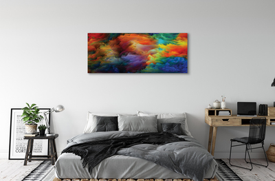 Quadro su tela Frattali 3D colorati