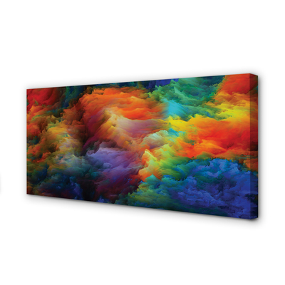 Quadro su tela Frattali 3D colorati