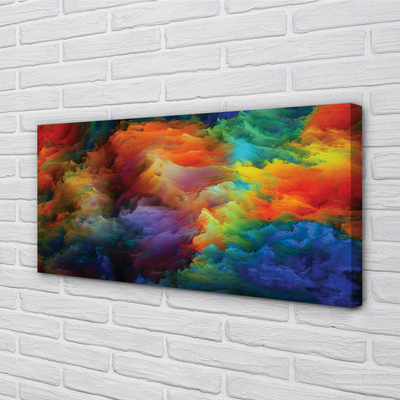 Quadro su tela Frattali 3D colorati