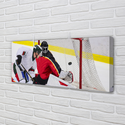 Stampa quadro su tela Cancello di hockey