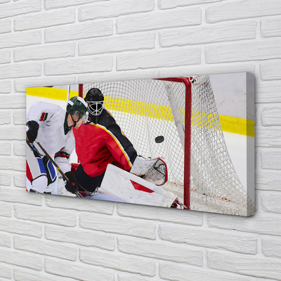 Stampa quadro su tela Cancello di hockey