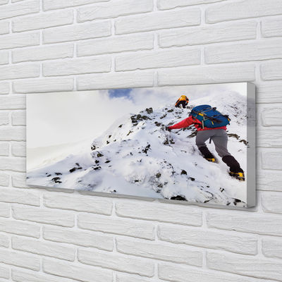 Quadro su tela Scalare montagne