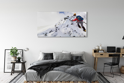 Quadro su tela Scalare montagne