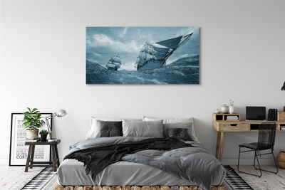 Quadro stampa su tela Storm Sky Sky Sea