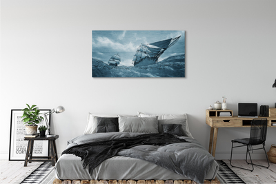 Quadro stampa su tela Storm Sky Sky Sea