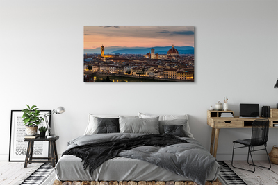 Quadro su tela Cattedrale del Panorama Italia