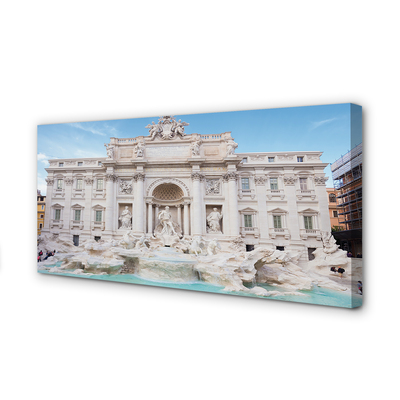 Quadro su tela Cattedrale della fontana di Roma