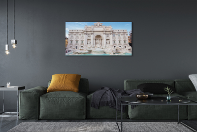 Quadro su tela Cattedrale della fontana di Roma