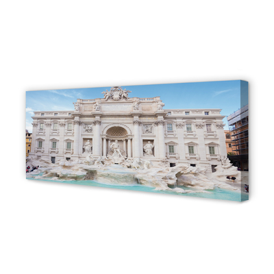 Quadro su tela Cattedrale della fontana di Roma