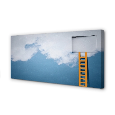 Quadro su tela Sky ladder