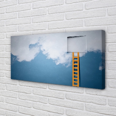 Quadro su tela Sky ladder