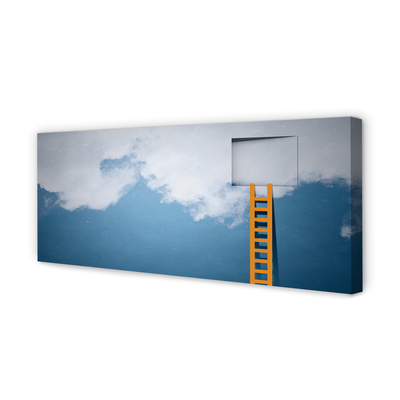 Quadro su tela Sky ladder