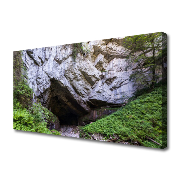 Quadro stampa su tela Grotta di montagna della natura