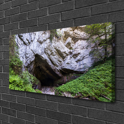 Quadro stampa su tela Grotta di montagna della natura