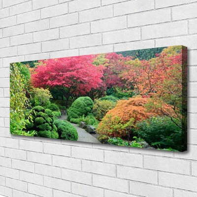 Quadro su tela Giardino Fiore Natura Albero