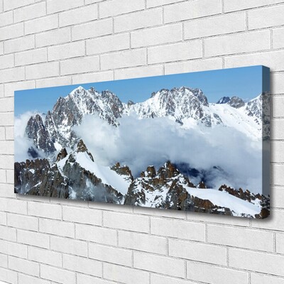 Quadro su tela Paesaggio di montagne