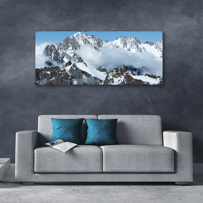 Quadro su tela Paesaggio di montagne