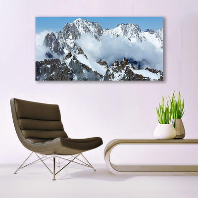 Quadro su tela Paesaggio di montagne