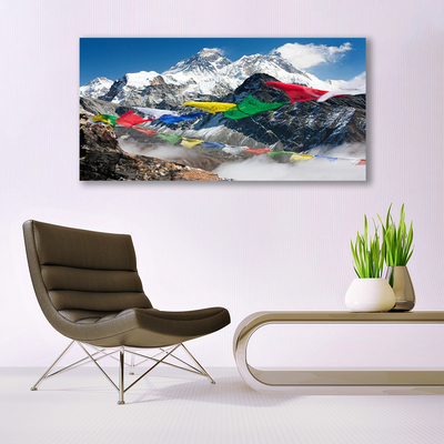 Quadro su tela Paesaggio di montagne