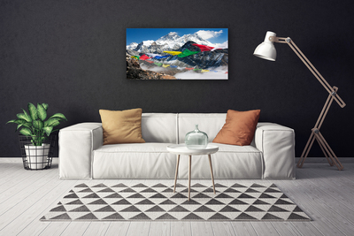 Quadro su tela Paesaggio di montagne