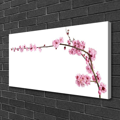 Quadro su tela Fiori Sul Muro