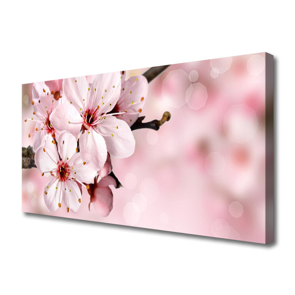 Quadro su tela Fiori Sul Muro