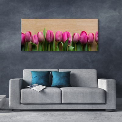 Quadro su tela Fiori Sul Muro