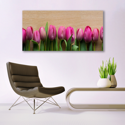 Quadro su tela Fiori Sul Muro