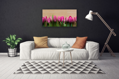 Quadro su tela Fiori Sul Muro