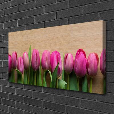 Quadro su tela Fiori Sul Muro