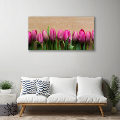 Quadro su tela Fiori Sul Muro