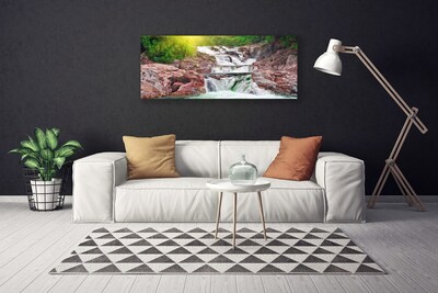 Quadro su tela Cascata della natura