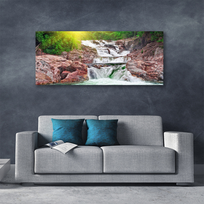 Quadro su tela Cascata della natura