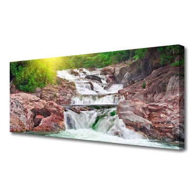 Quadro su tela Cascata della natura