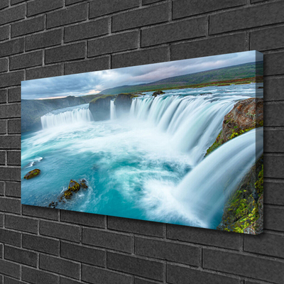 Quadro su tela Cascata della natura