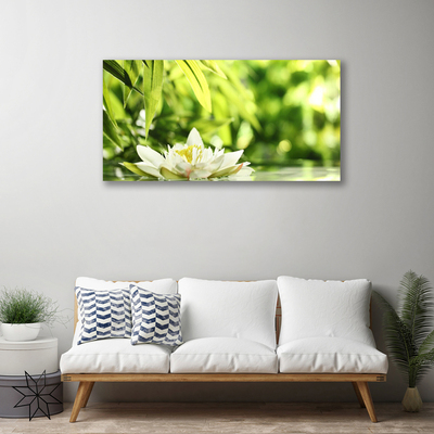 Quadro su tela Foglie di fiori