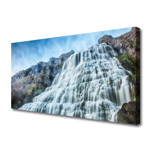 Quadro su tela Cascata della natura