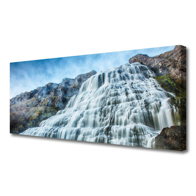 Quadro su tela Cascata della natura